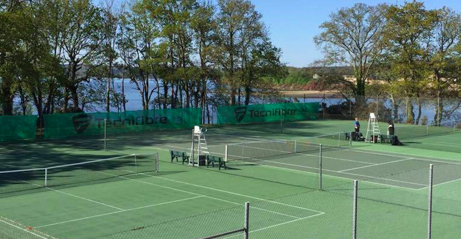 3 courts extérieurs - résine