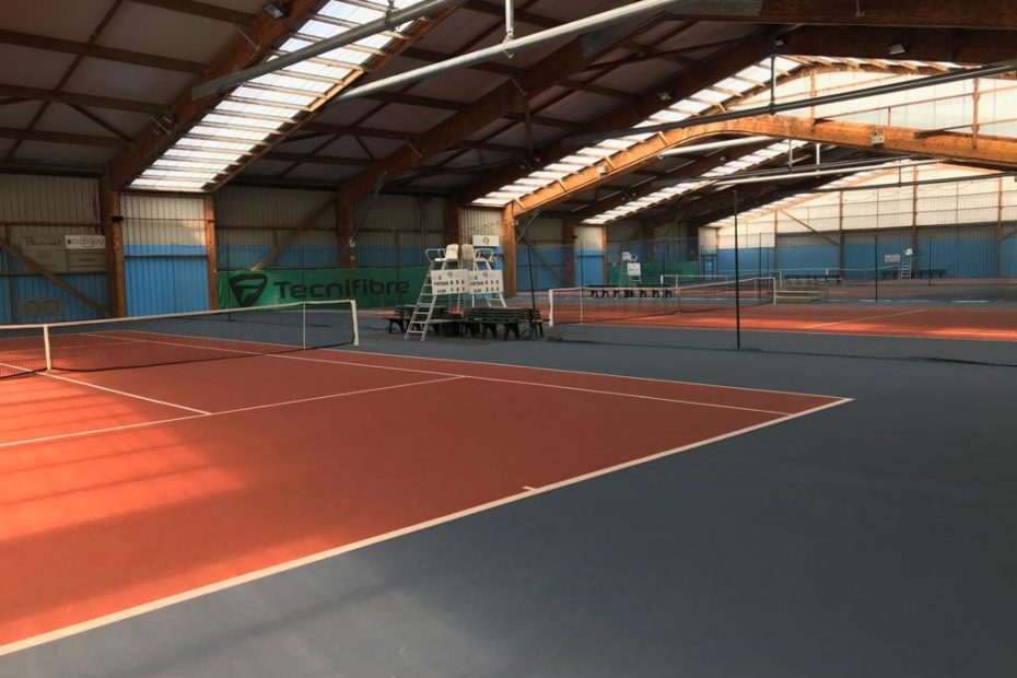 6 courts intérieurs - résine